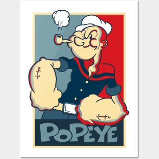 Popeye Posters and Art